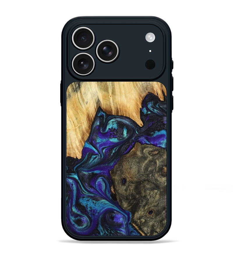 iPhone 17 Pro Max Wood Phone Case - Lucian (Purple, 805793)
