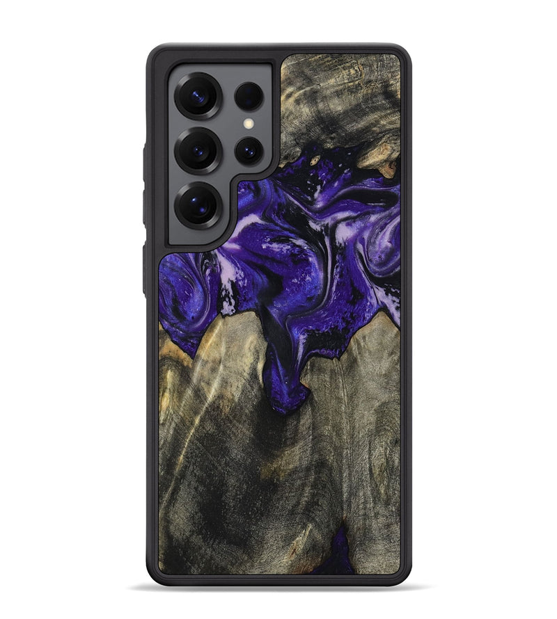 Galaxy S25 Ultra Wood Phone Case - Kennith (Purple, 805795)