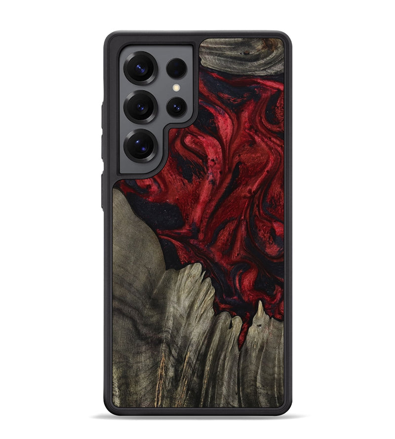 Galaxy S25 Ultra Wood Phone Case - Pinkie (Red, 805797)