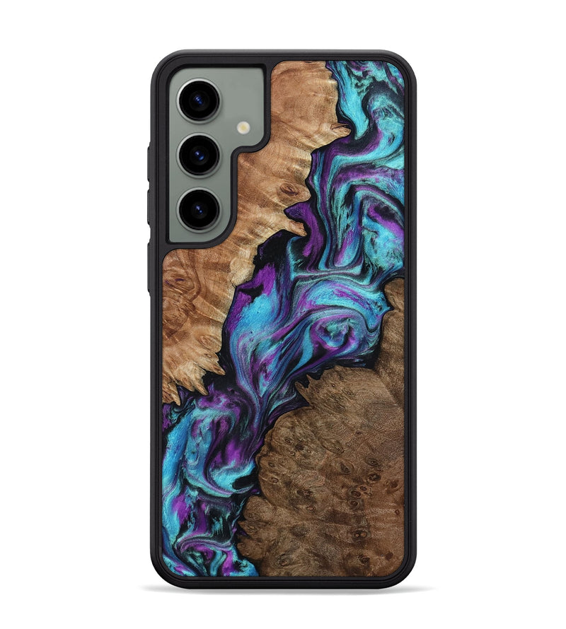 Galaxy S24 Plus Wood Phone Case - Hardy (Purple, 805822)