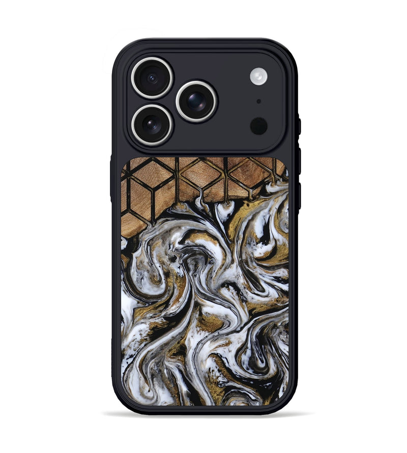 iPhone 17 Pro Wood Phone Case - Shamika (Pattern, 805828)