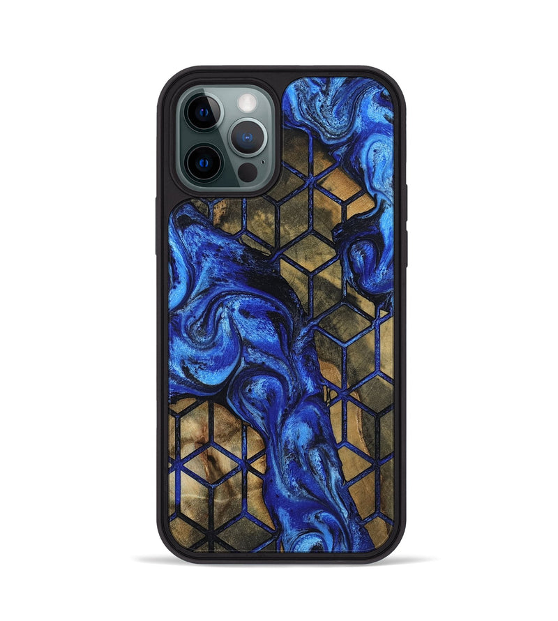 iPhone 12 Pro Wood Phone Case - Dario (Pattern, 805844)