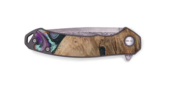 EDC Wood Pocket Knife - Willie (Green, 805864)