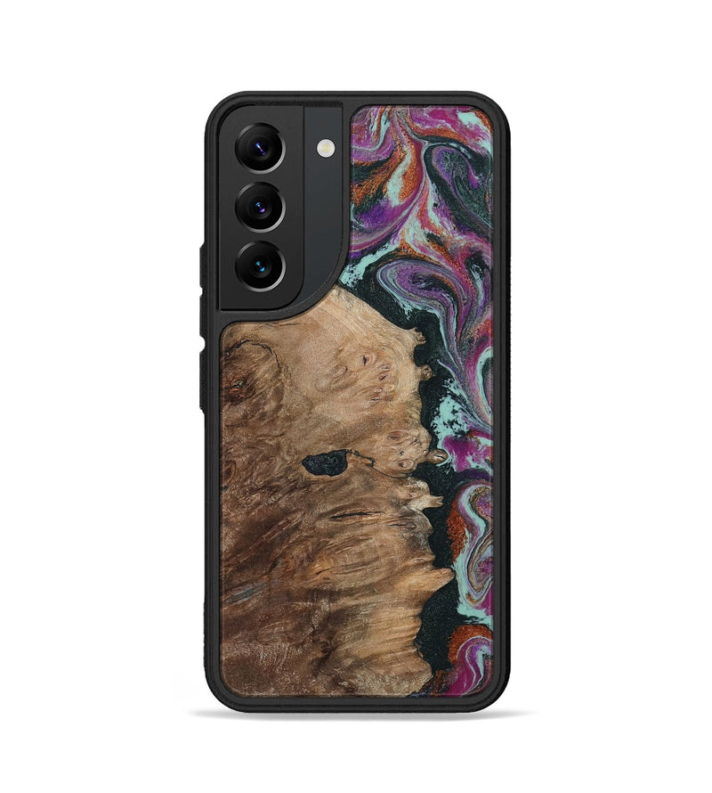 Galaxy S22 Wood Phone Case - Willie (Green, 805864)