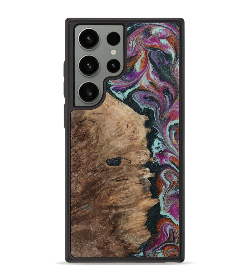 Galaxy S23 Ultra Wood Phone Case - Willie (Green, 805864)