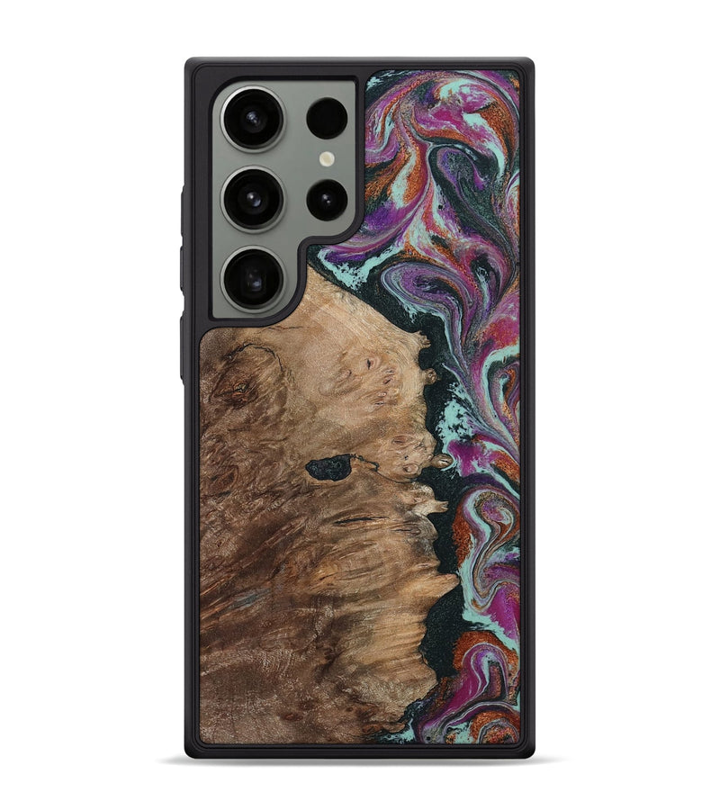 Galaxy S24 Ultra Wood Phone Case - Willie (Green, 805864)