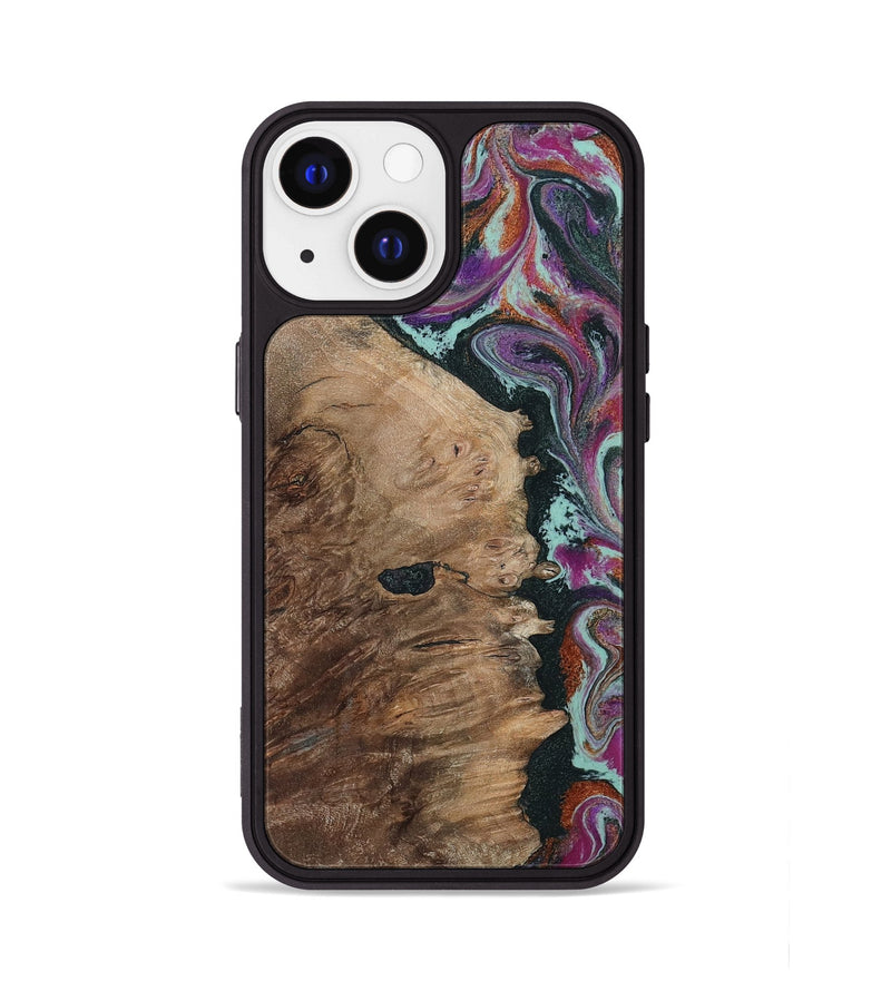 iPhone 13 Wood Phone Case - Willie (Green, 805864)