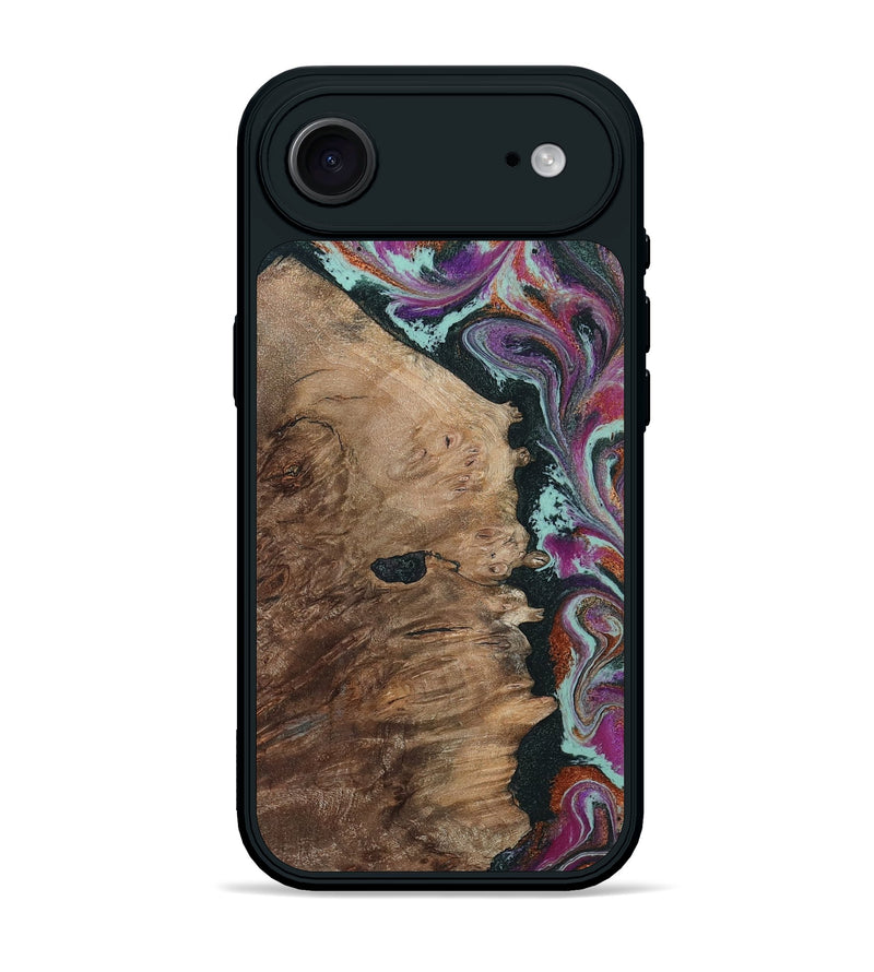 iPhone 17 Air Wood Phone Case - Willie (Green, 805864)