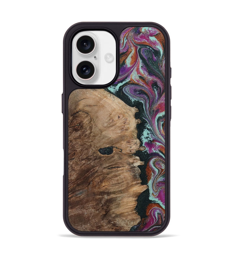 iPhone 17 Wood Phone Case - Willie (Green, 805864)