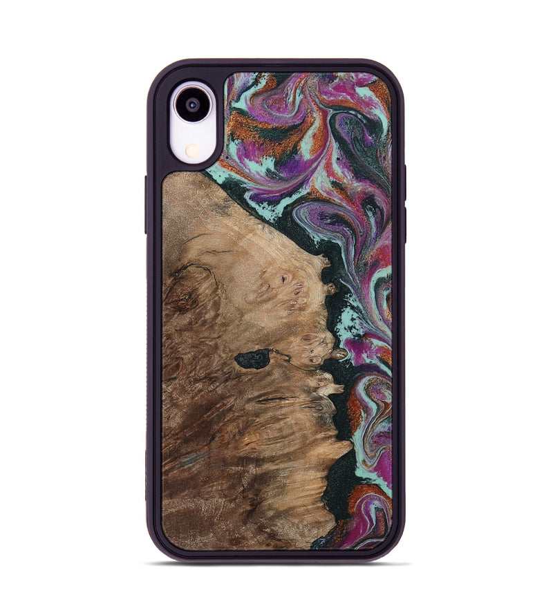 iPhone Xr Wood Phone Case - Willie (Green, 805864)