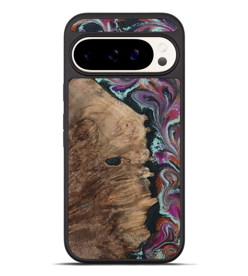 Pixel 10 Pro XL Wood Phone Case - Willie (Green, 805864)
