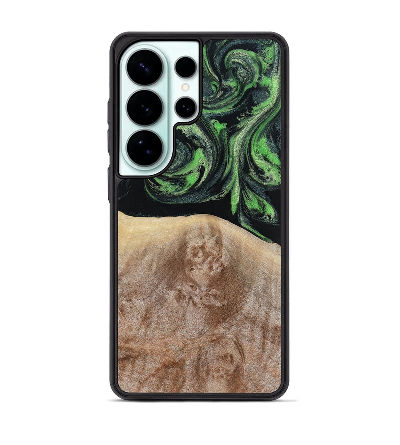 Galaxy S26 Ultra Wood Phone Case - Adelia (Green, 805866)