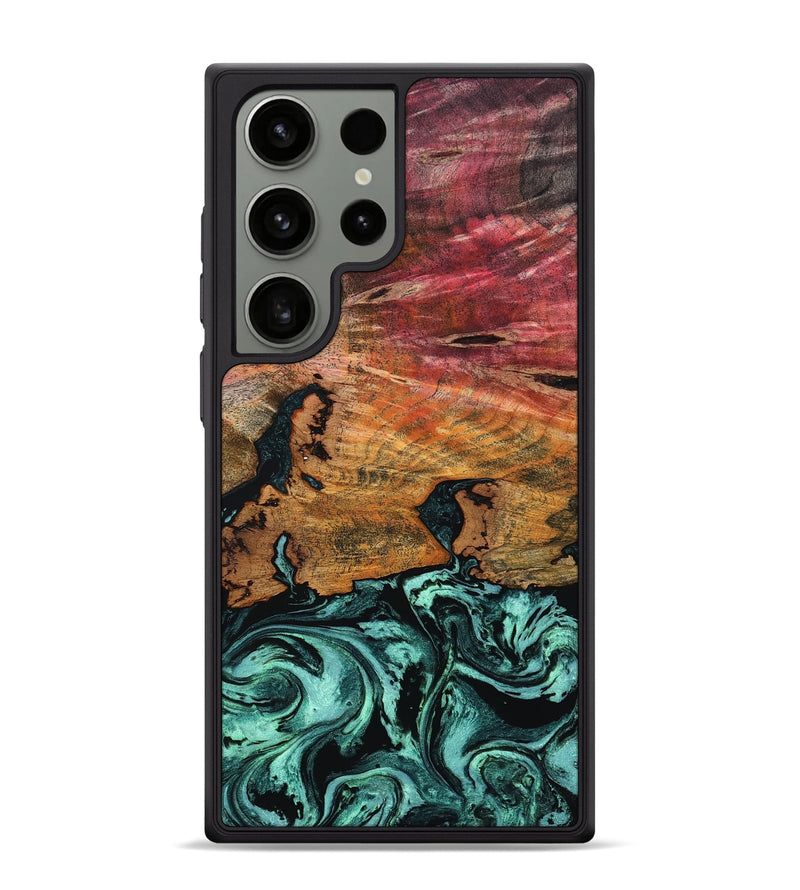 Galaxy S24 Ultra Wood Phone Case - Manila (Green, 805868)