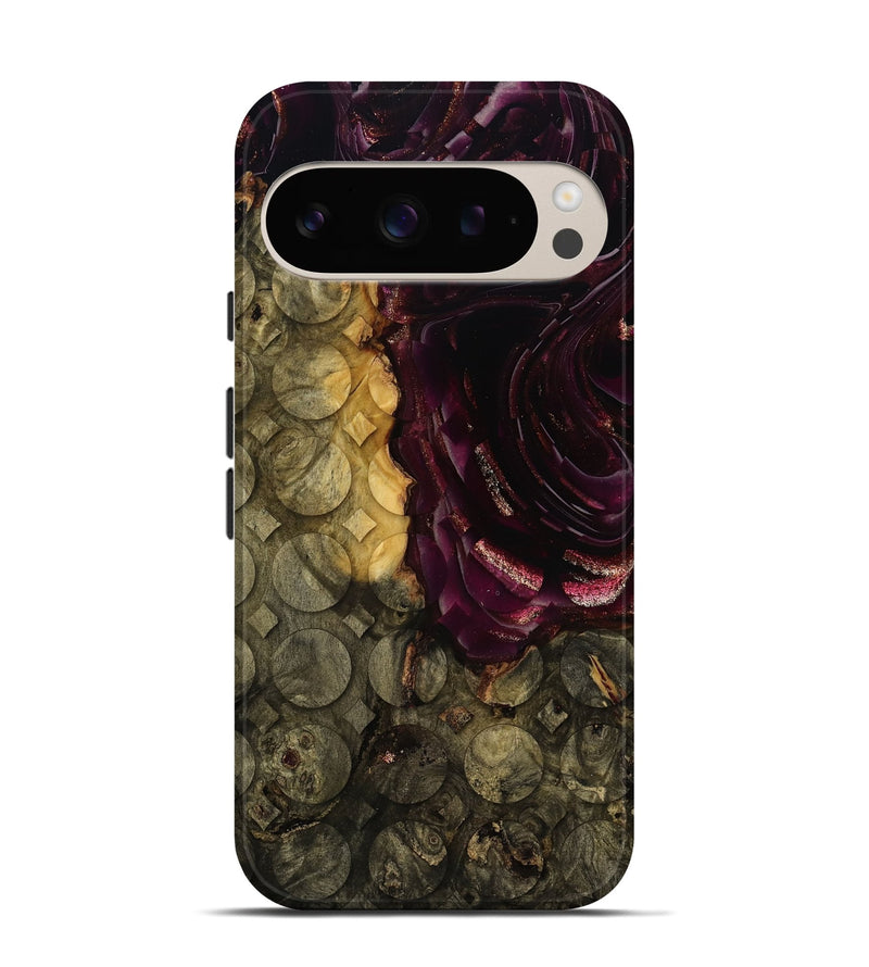 Pixel 9 Pro Wood Live Edge Phone Case - Emmett (Pattern, 805887)