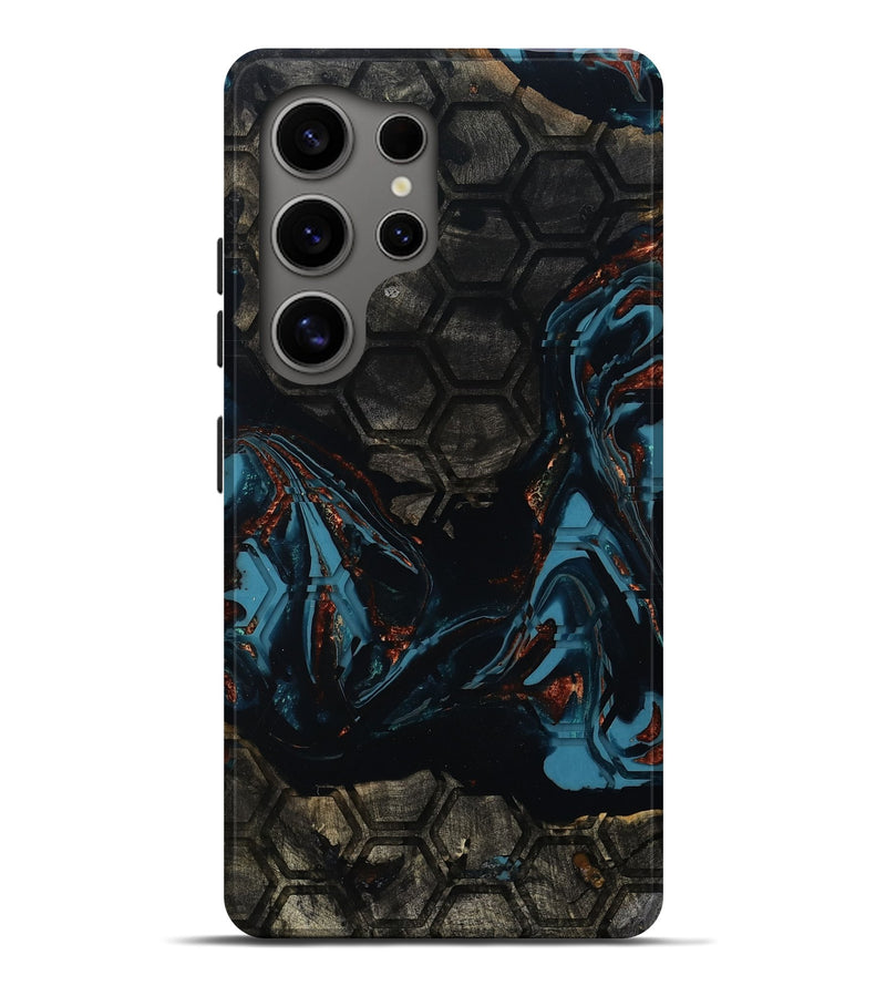Galaxy S25 Ultra Wood Live Edge Phone Case - Shamar (Pattern, 805901)