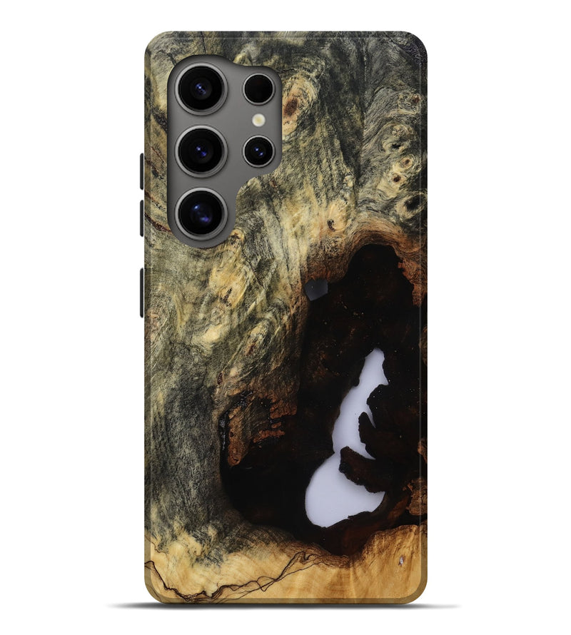 Galaxy S25 Ultra Wood Live Edge Phone Case - George (Clear, 805919)