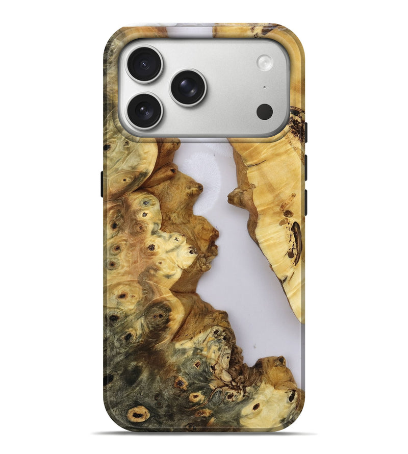 iPhone 17 Pro Max Wood Live Edge Phone Case - Dawna (Clear, 805920)