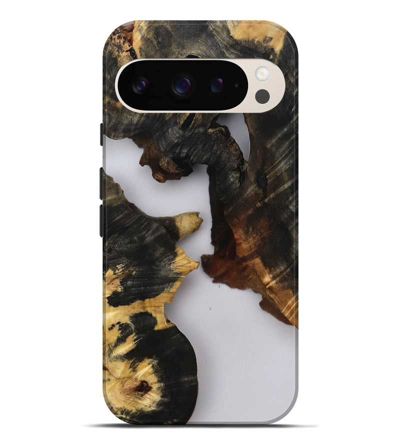 Pixel 10 Pro XL Wood Live Edge Phone Case - Elise (Clear, 805923)