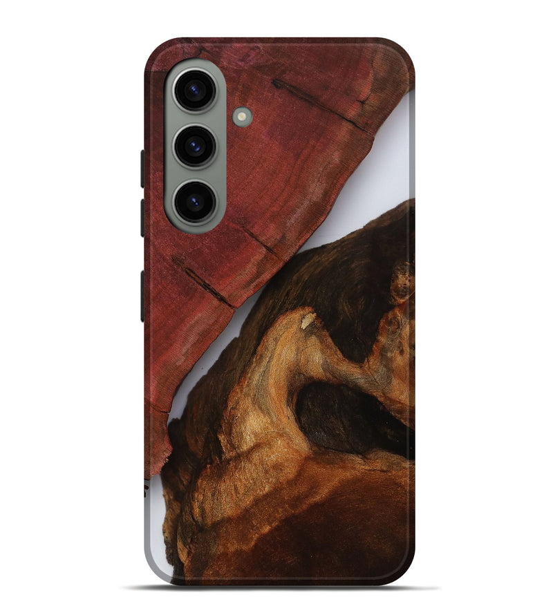 Galaxy S24 Plus Wood Live Edge Phone Case - Madisyn (Clear, 805924)