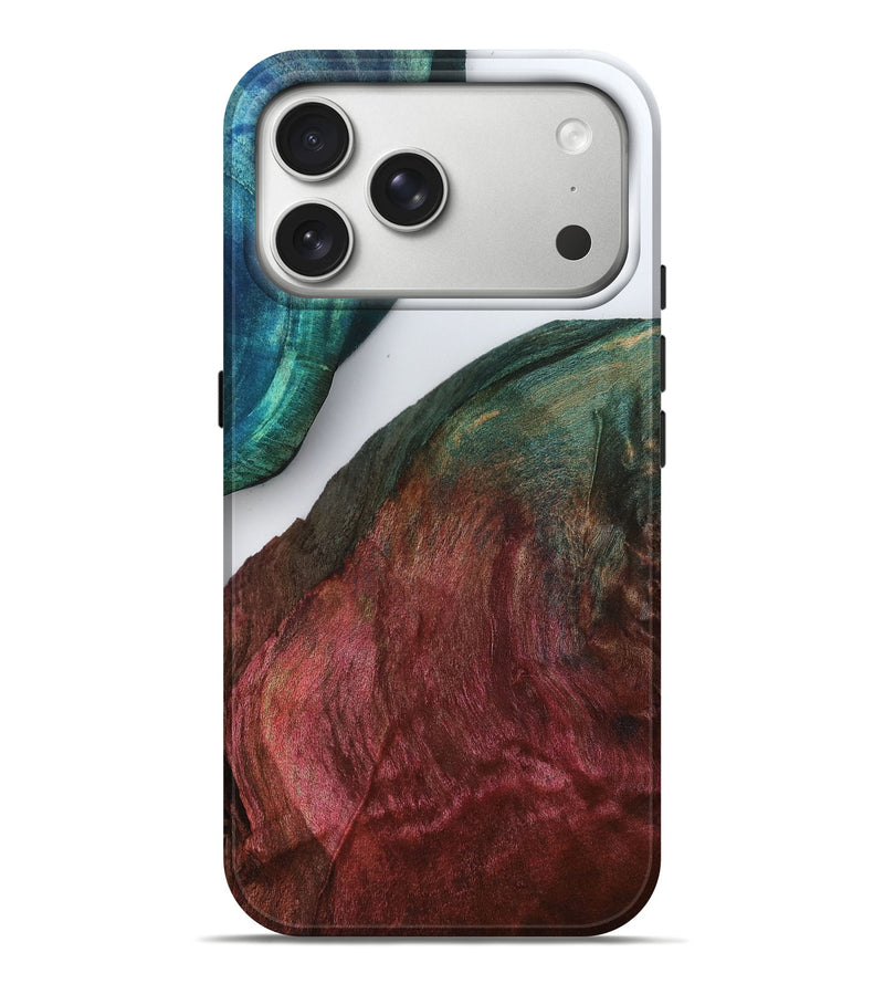 iPhone 17 Pro Max Wood Live Edge Phone Case - Karin (Clear, 805926)