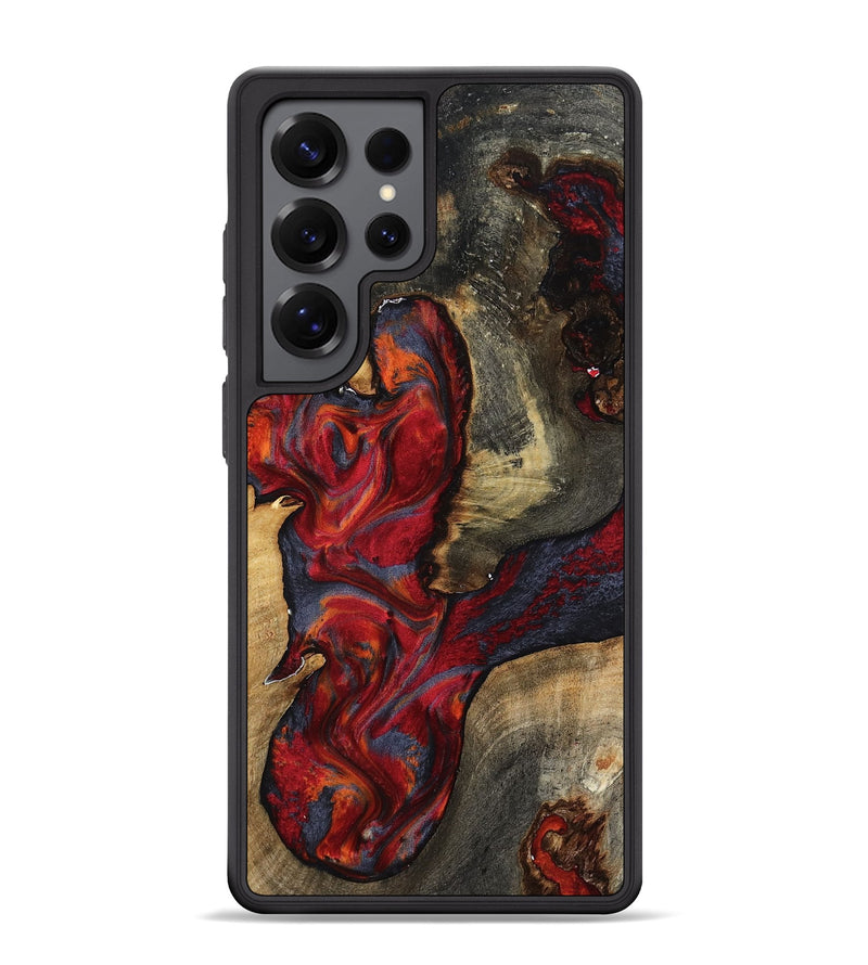 Galaxy S25 Ultra Wood Phone Case - Rebecca (Red, 805941)