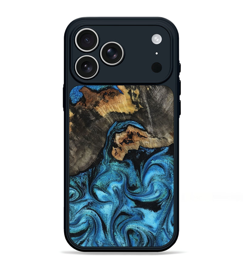 iPhone 17 Pro Max Wood Phone Case - Crew (Blue, 805953)
