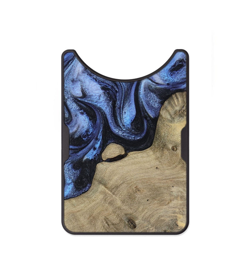 Alloy Wood Wallet - Crue (Blue, 805981)