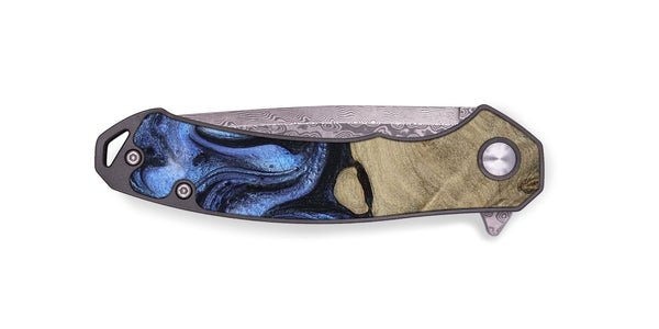 EDC Wood Pocket Knife - Crue (Blue, 805981)