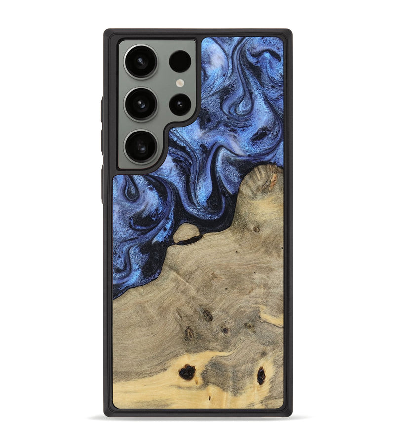 Galaxy S23 Ultra Wood Phone Case - Crue (Blue, 805981)