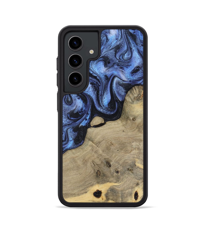 Galaxy S24 Wood Phone Case - Crue (Blue, 805981)