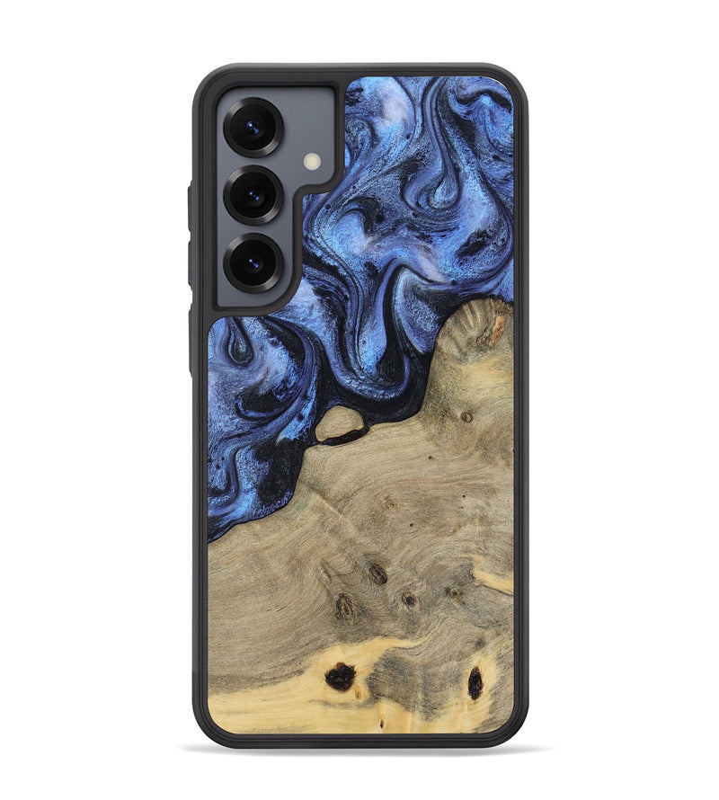 Galaxy S25 Plus Wood Phone Case - Crue (Blue, 805981)