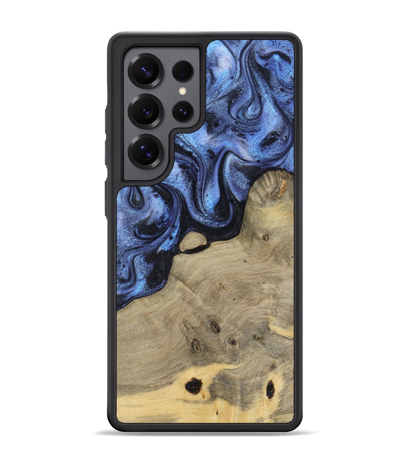 Galaxy S25 Ultra Wood Phone Case - Crue (Blue, 805981)