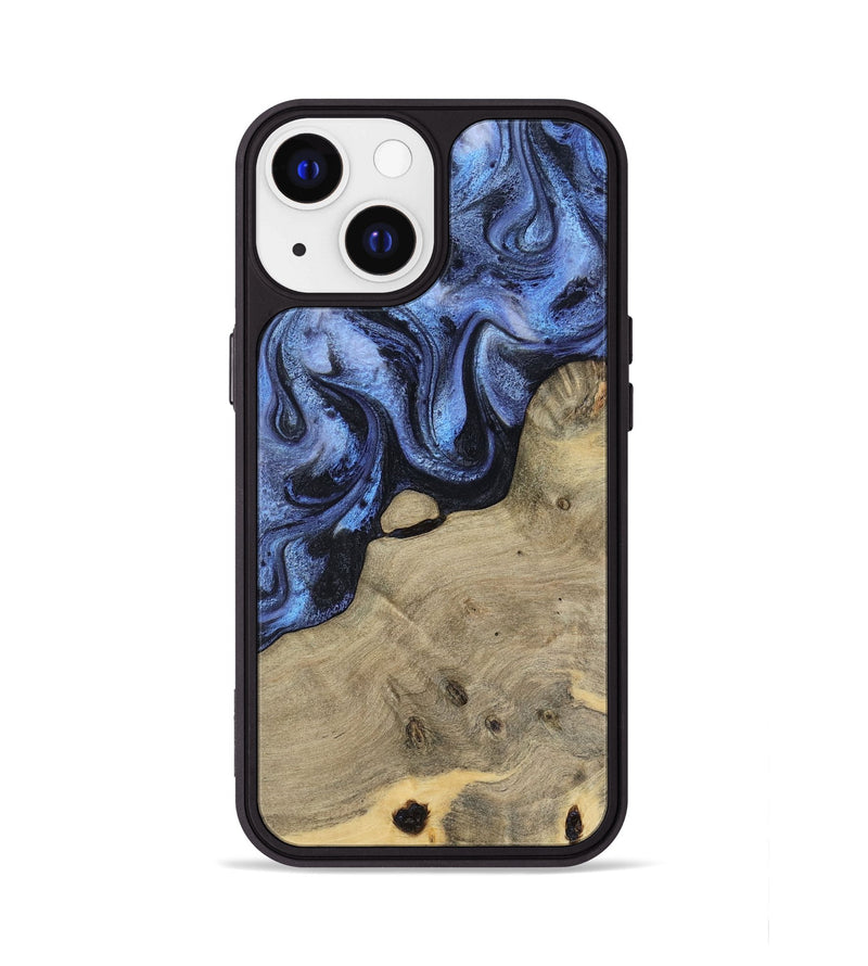 iPhone 13 Wood Phone Case - Crue (Blue, 805981)