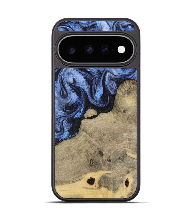 Pixel 11 Wood Phone Case - Crue (Blue, 805981)