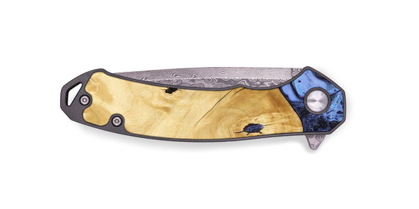 EDC Wood Pocket Knife - Rena (Blue, 805987)