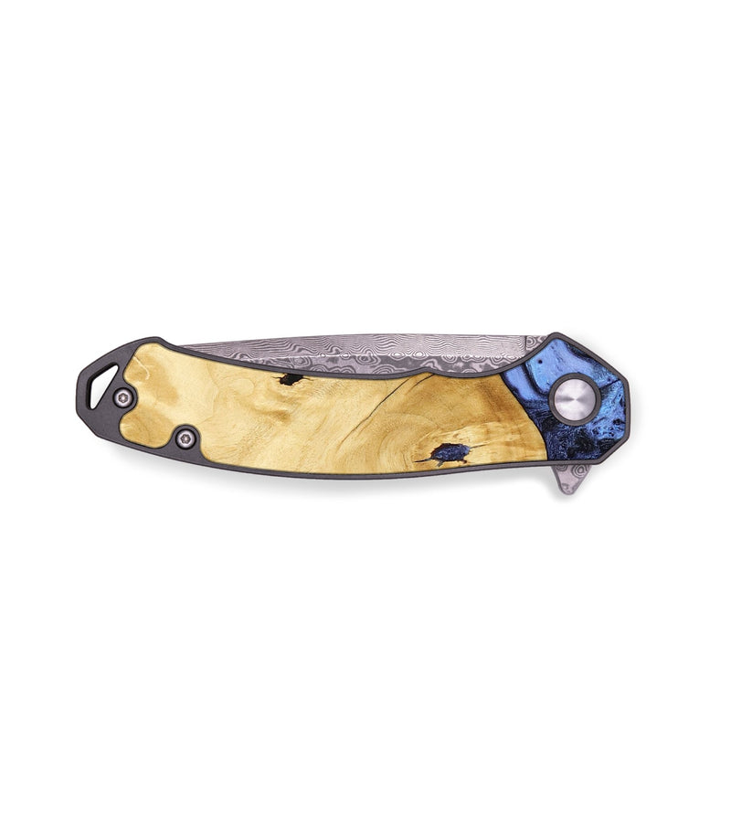 EDC Wood Pocket Knife - Rena (Blue, 805987)