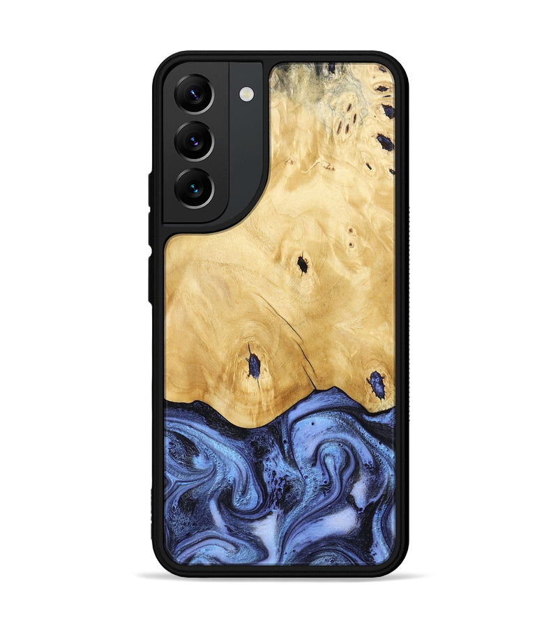 Galaxy S22 Plus Wood Phone Case - Rena (Blue, 805987)