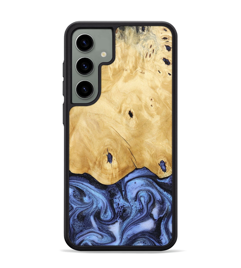 Galaxy S24 Plus Wood Phone Case - Rena (Blue, 805987)