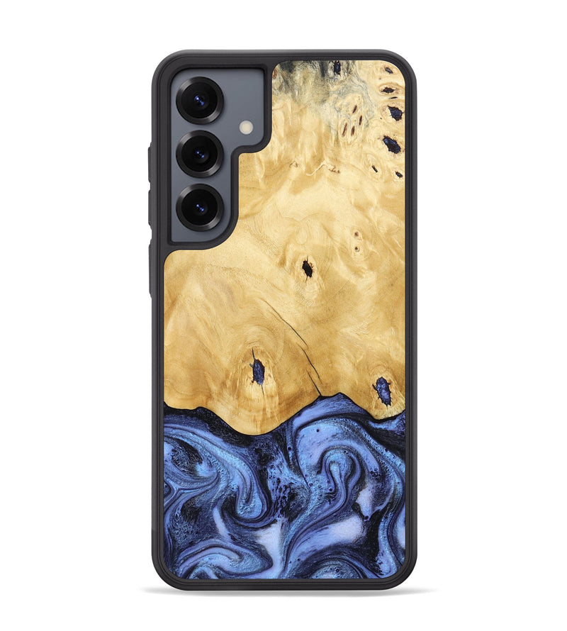 Galaxy S25 Plus Wood Phone Case - Rena (Blue, 805987)