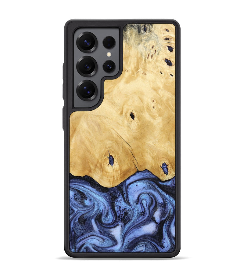 Galaxy S25 Ultra Wood Phone Case - Rena (Blue, 805987)