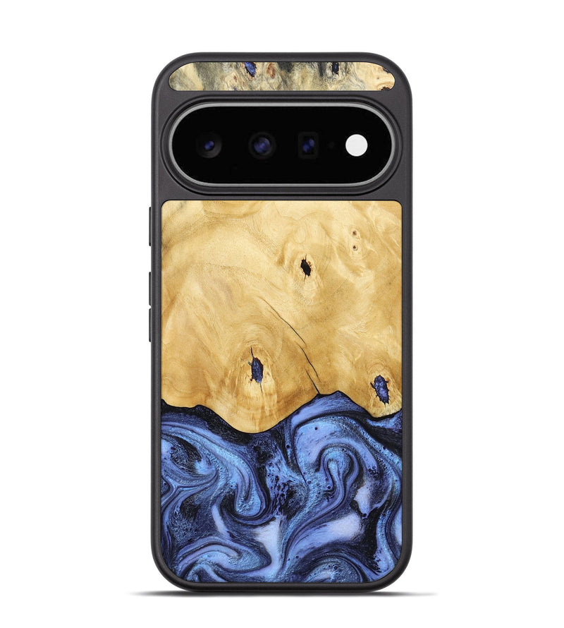 Pixel 11 Wood Phone Case - Rena (Blue, 805987)