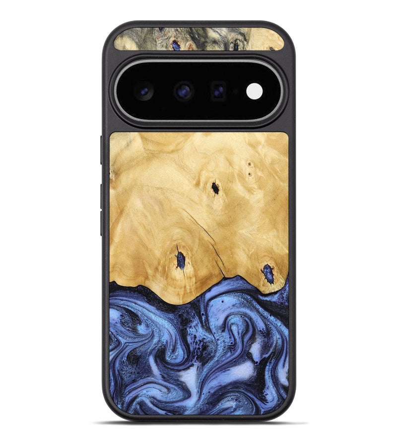 Pixel 11 Pro XL Wood Phone Case - Rena (Blue, 805987)
