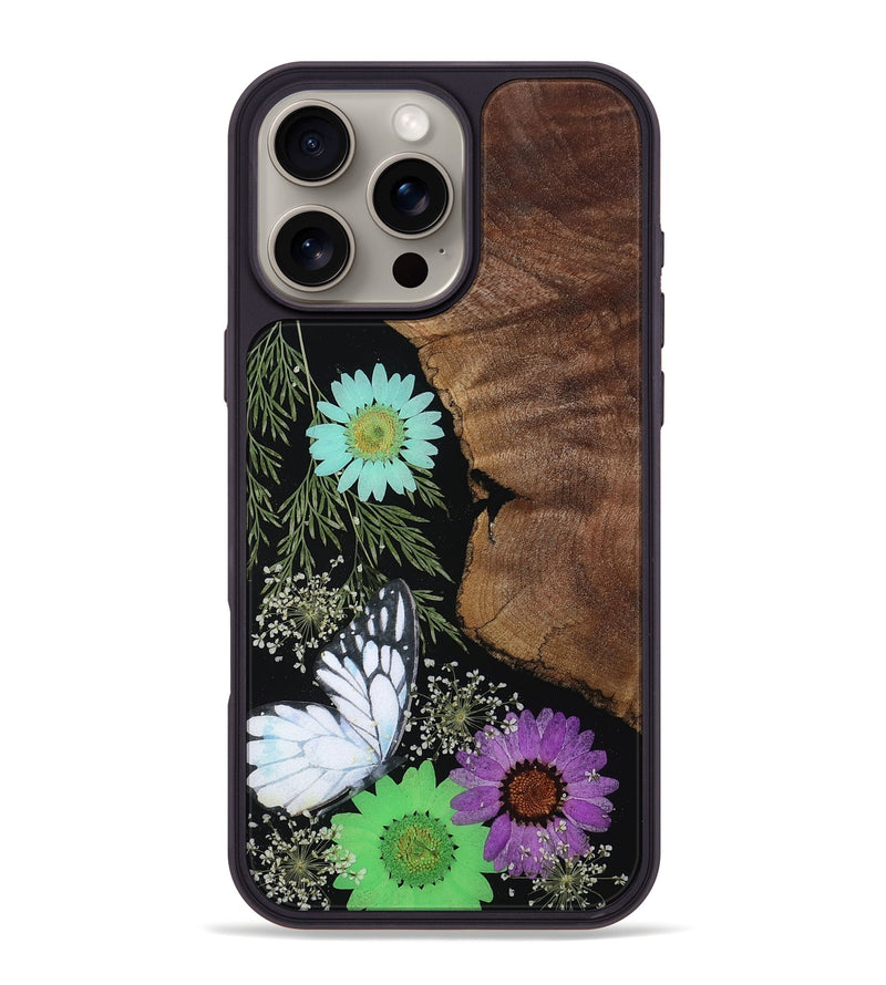 iPhone 16 Pro Max Wood Phone Case - Kaiser (Bloom, 806029)