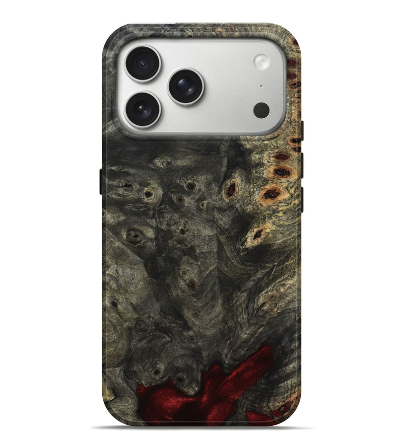 iPhone 17 Pro Max Wood Live Edge Phone Case - Darrin (Wood Burl, 806039)