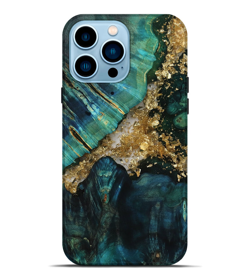iPhone 14 Pro Max Wood Live Edge Phone Case - Boden (Clear, 806051)