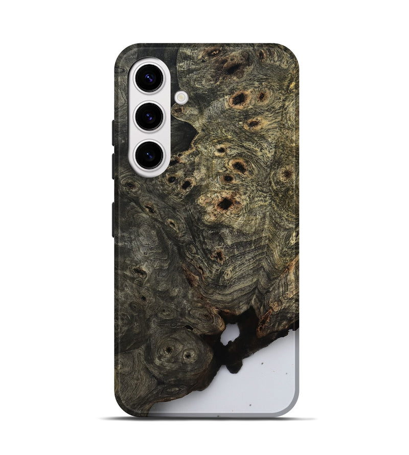 Galaxy S25 Wood Live Edge Phone Case - Leticia (Clear, 806059)