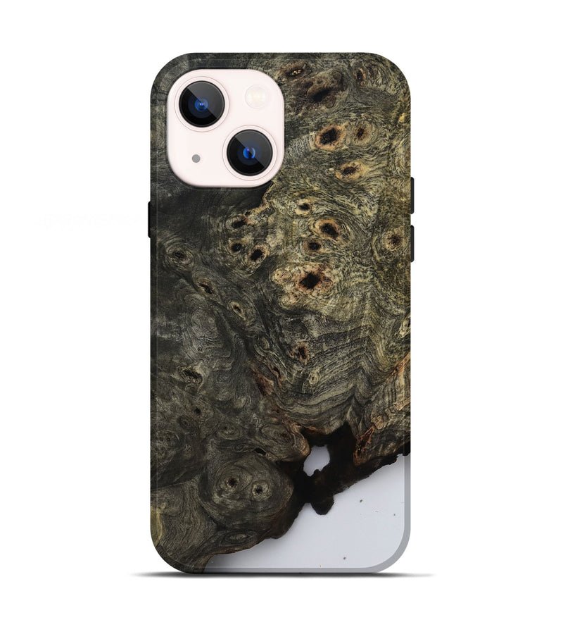 iPhone 13 Wood Live Edge Phone Case - Leticia (Clear, 806059)