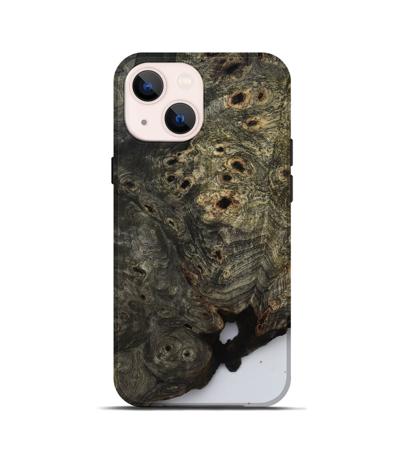 iPhone 13 mini Wood Live Edge Phone Case - Leticia (Clear, 806059)