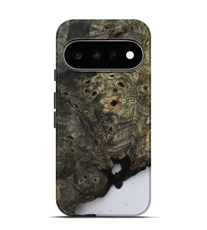 Pixel 11 Pro Wood Live Edge Phone Case - Leticia (Clear, 806059)