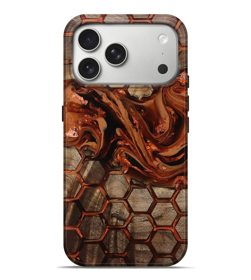 iPhone 17 Pro Max Wood Live Edge Phone Case - Liza (Pattern, 806088)